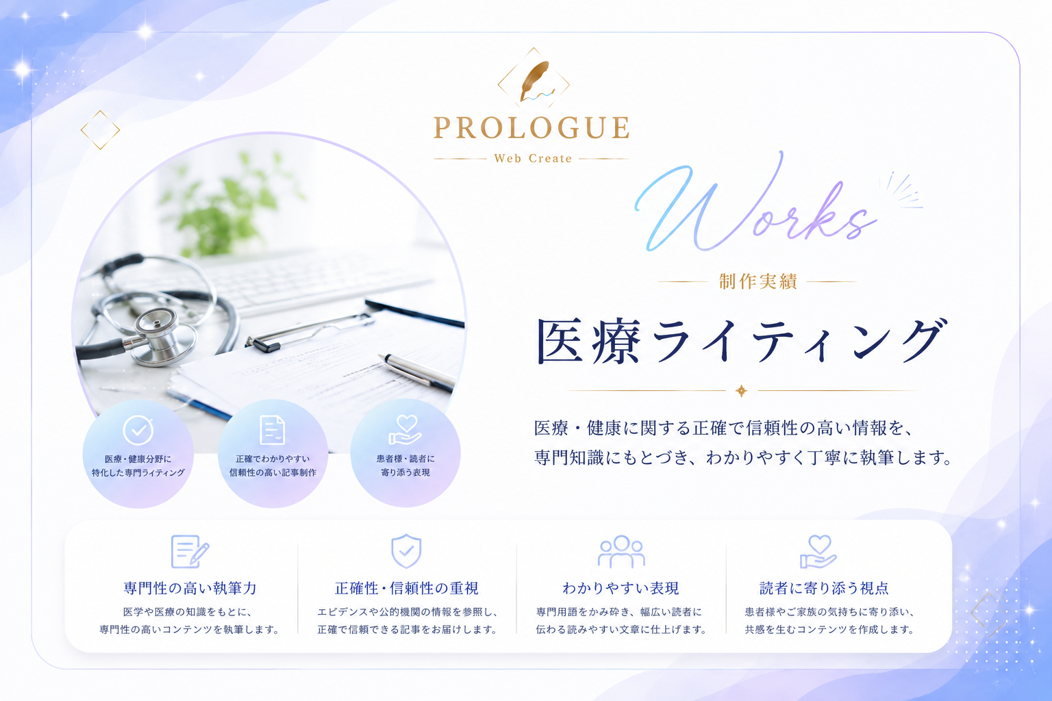 医療ライティング
